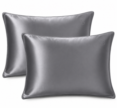 Orian Luxury Satin Pillowcases Set of 2 – 55 x 70 cm – Silky Soft Pillow Covers for Hair & Skin